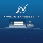 NameCMS单页米表程序ASP版-登陆