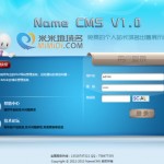 NameCMS域名出售展示系统-后台登陆